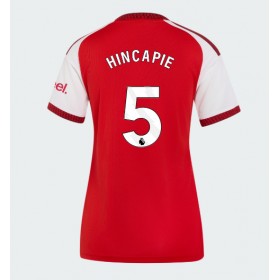 Arsenal Piero Hincapie #5 Hemmakläder Dam 2026-27 Kortärmad